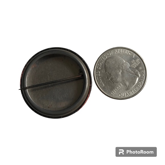 Vintage 1980's "The Who" Button - Picture 3 of 4